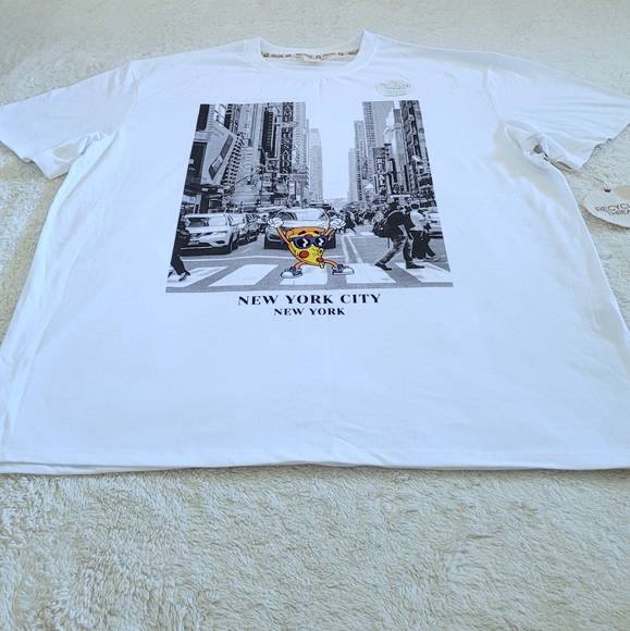 Recycled♻️Threads New York City🏙 Pizza🍕 Graphic Tee👕 - NWT - Picture 13 of 15